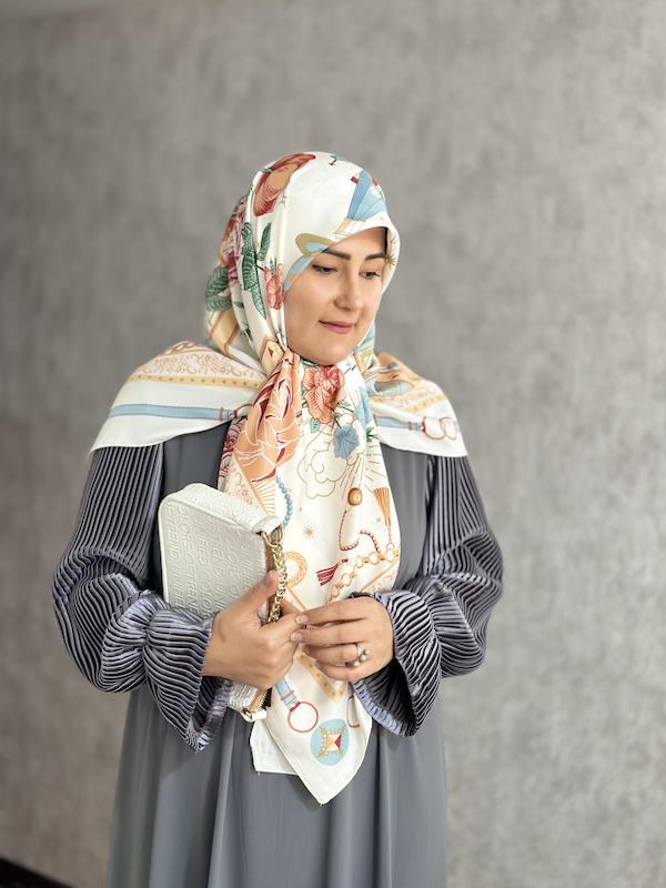روسری ابریشم توییل وارداتی