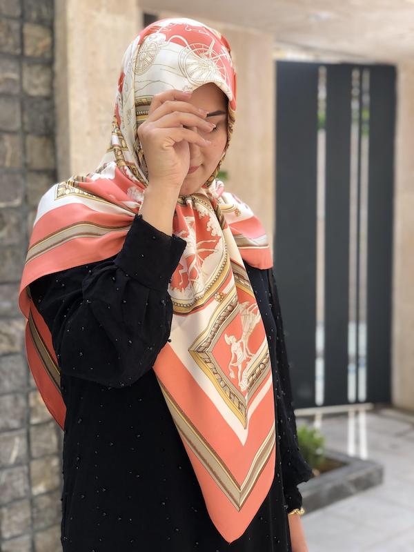 روسری ابریشم توییل وارداتی