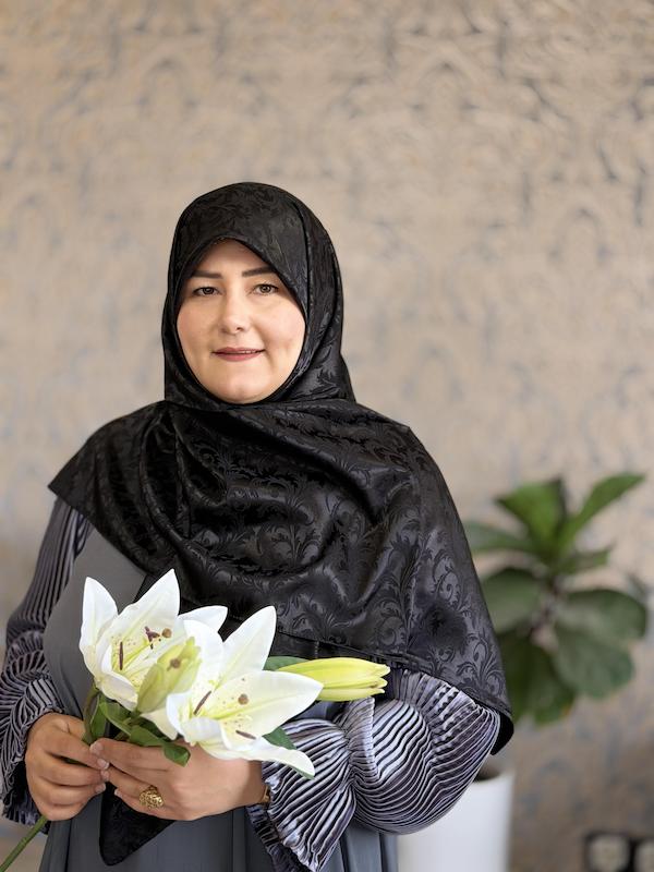 روسری ابریشم مشکی