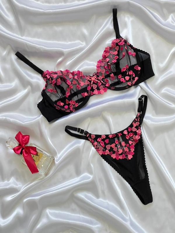 ست تورگاز قلب دار کد 1115