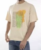 تیشرت آبرنگی کرم 