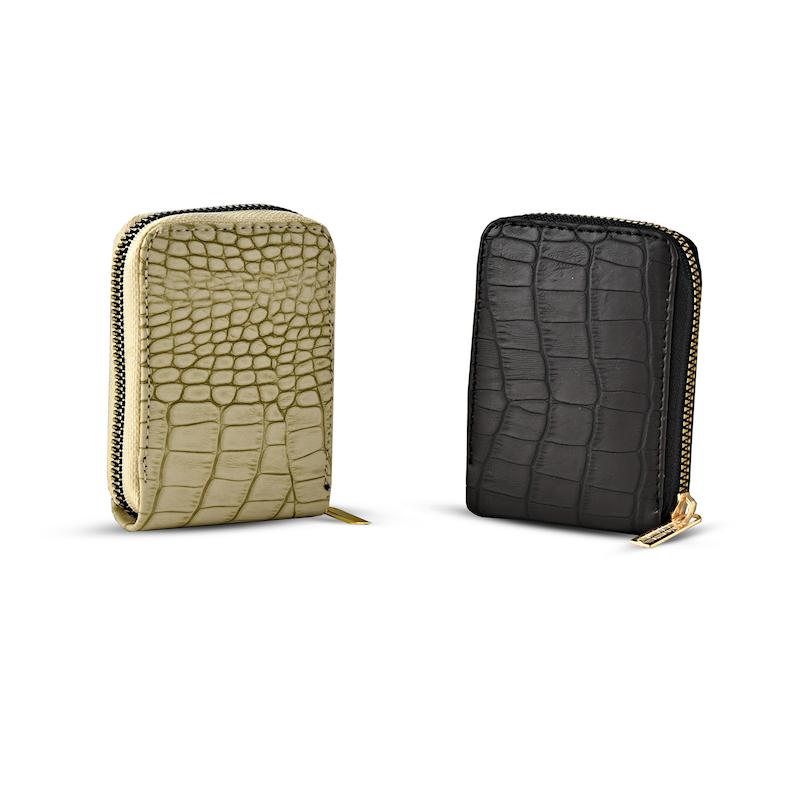 جاکارتی دورزیپ چرم مصنوعی عمودی کد 400118