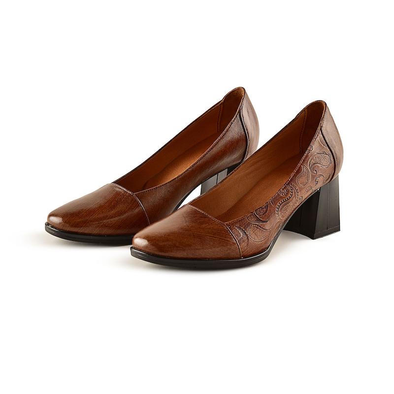 کفش پاشنه بلند ترمه کد 700220