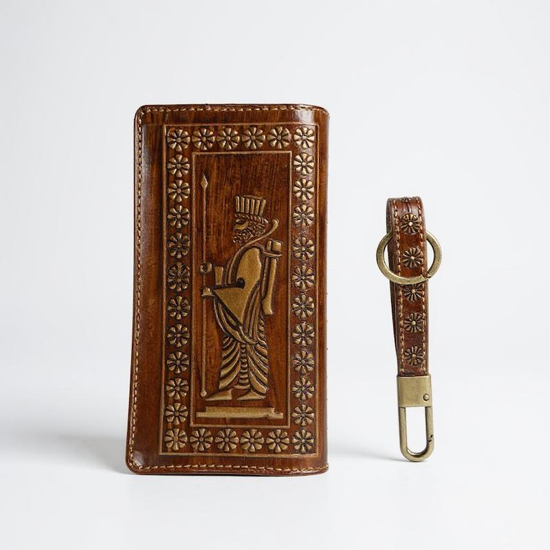 ست هدیه کیف کتی هخامنشی و جاکلیدی کد 101145