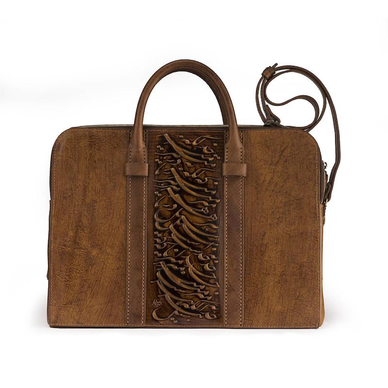 کیف دستی زنانه سیاه مشق بزرگ207553