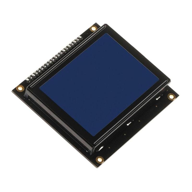 ال سی دی گرافیکی 64*128با بک لایت آبی