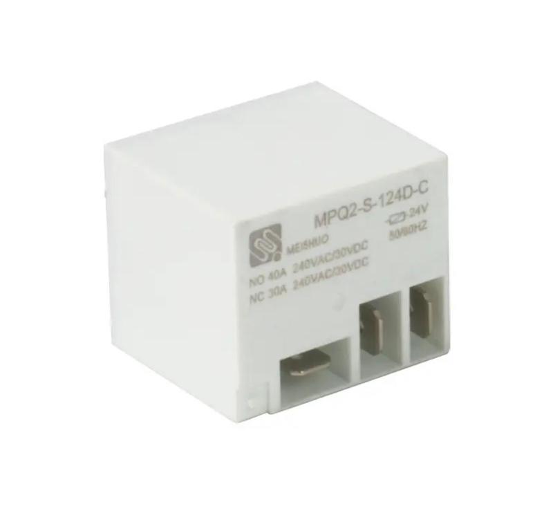 رله  MEISHUO MPQ2-S-124D-C 24V 30-40A 5PIN