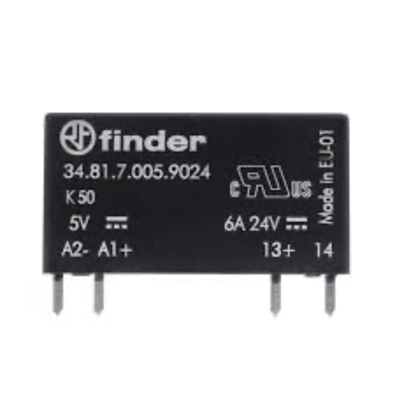 رله FINDER PLC 24V 6A 5PIN