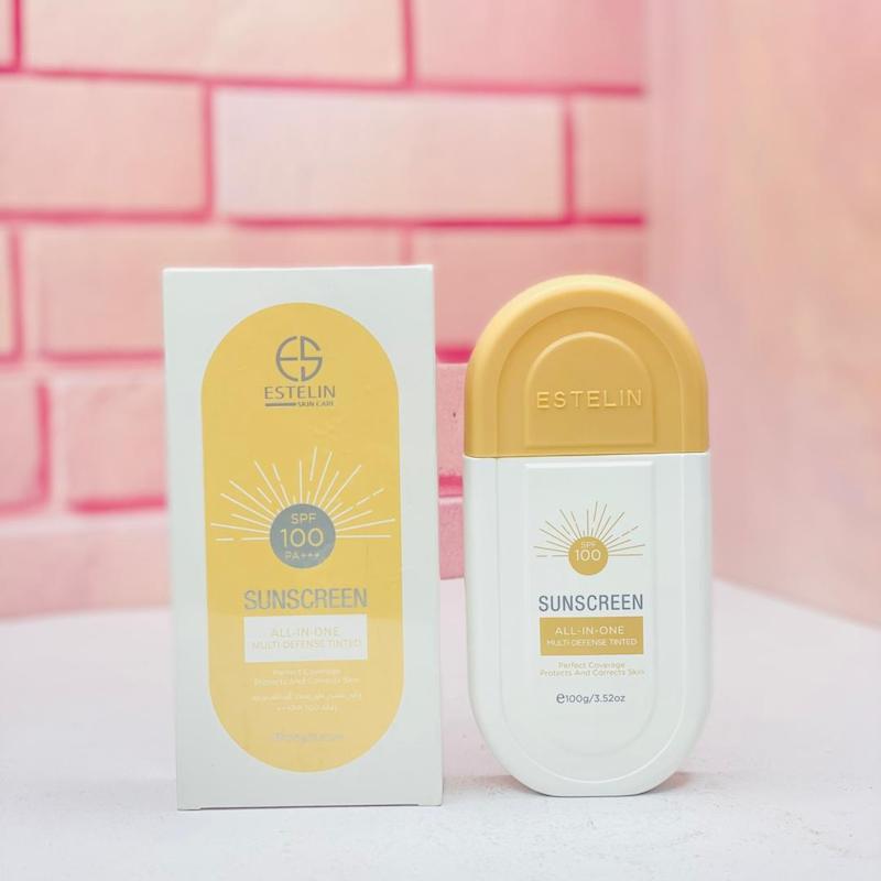 ضد آفتاب رنگی استیلن Estelin SPF 100 