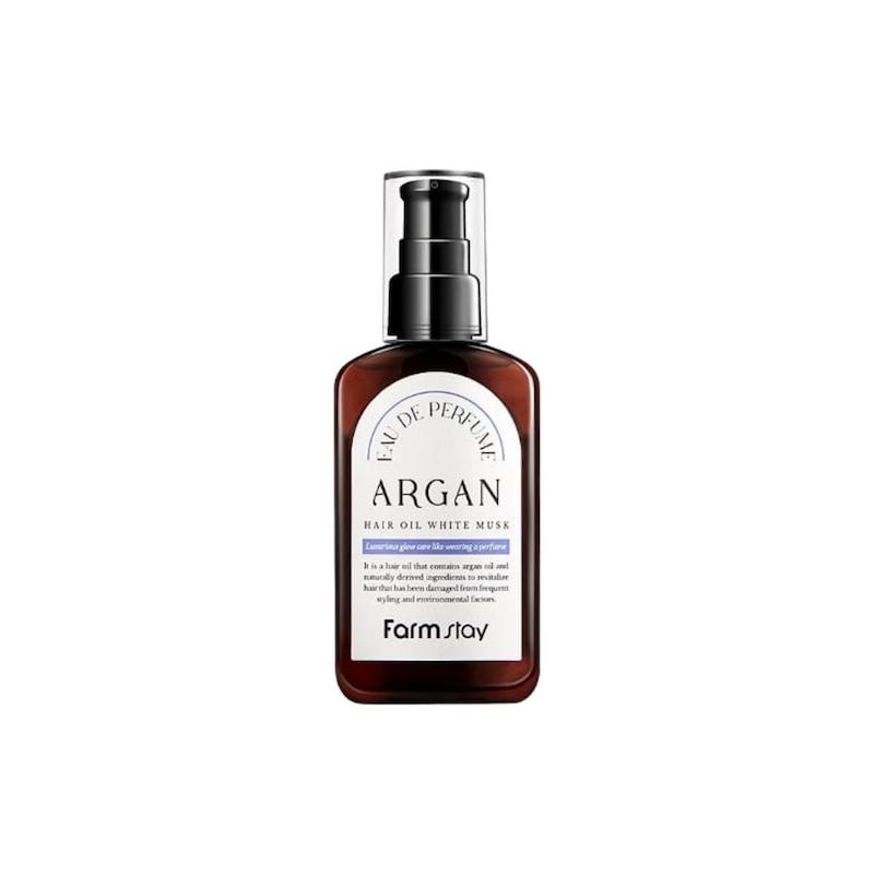 روغن موی آرگان معطر فارم استی با رایحه مشک سفید