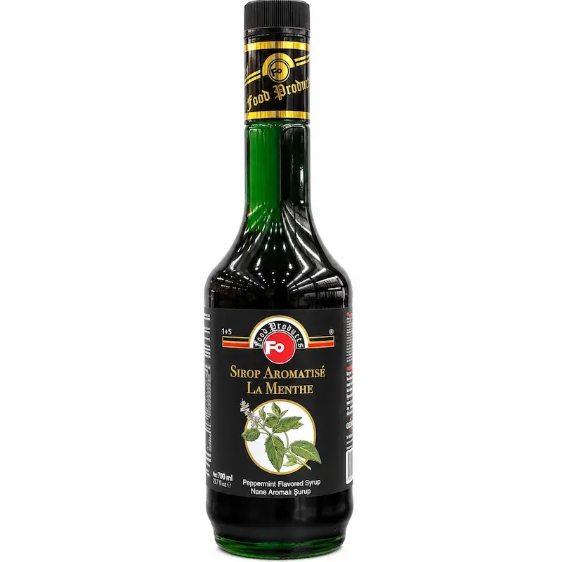 سیروپ نعناع فو fo FO معطر تزئینی شربت خوراکی