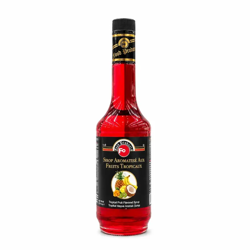 سیروپ گرمسیری فو fo Fo شربت طعم دهنده تزئینی