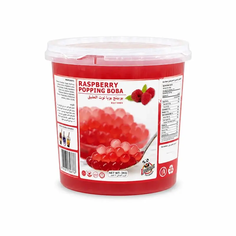 پاپینگ بوبا خاویار تمشک i bubble