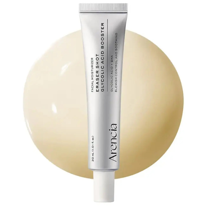 سرم بوستر لایه‌بردار گلیکولیک اسید آرنسیا مدل Eraser Shot Glycolic Acid Booster