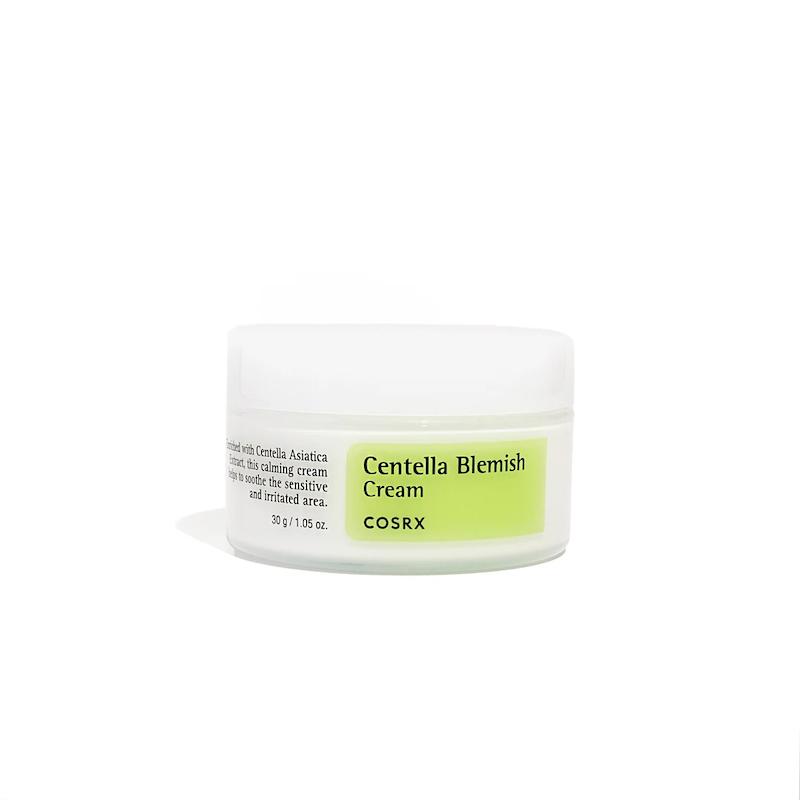 کرم کاسه ای کاهش‌دهنده قرمزی و جای جوش کوزارکس مدل Centella Blemish Cream