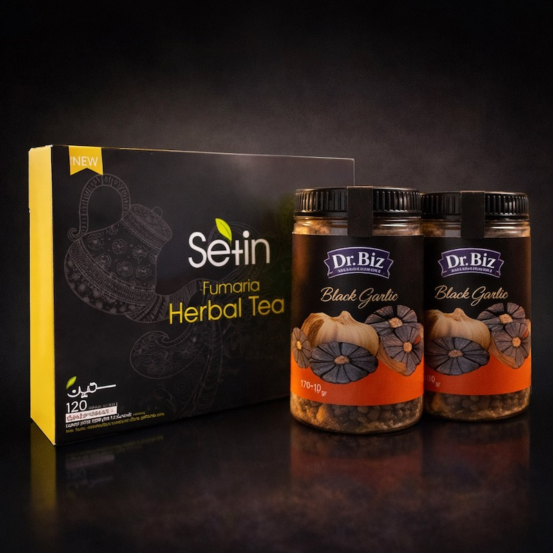 پک لاغری + پاکسازی کبد + رفع سردی بدن - دوره ۶۰ روزه