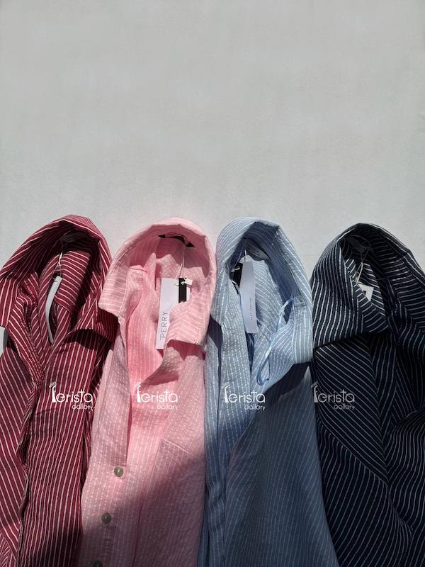 شومیز راه راه ریز perry