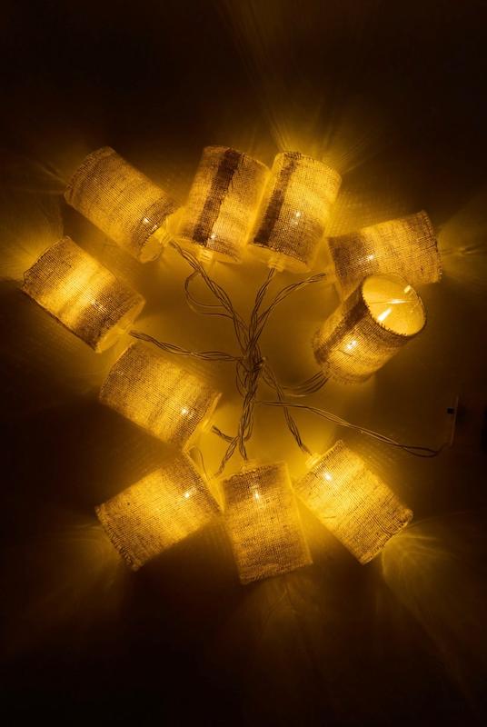 ریسه چراغ LED تزئینی ۱۰ عددی – سفید MUY MUCHO 