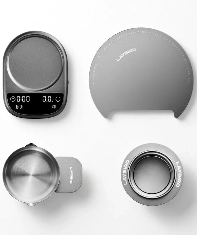 ترازو قهوه LAYBIRD MagAttach Precision Coffee Scale