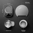 ترازو قهوه LAYBIRD MagAttach Precision Coffee Scale