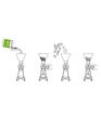 پاک کننده آسیاب قهوه Cafetto Grinder cleaner-500 گرم