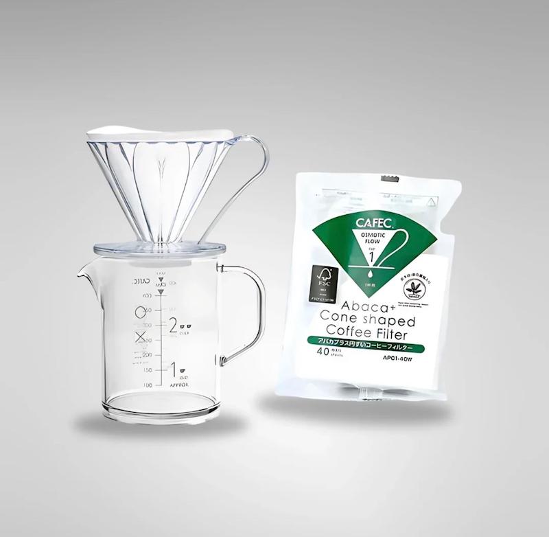 ست دم آوری قهوه CAFEC STARTER KIT CUP 1/مناسب 1 فنجان