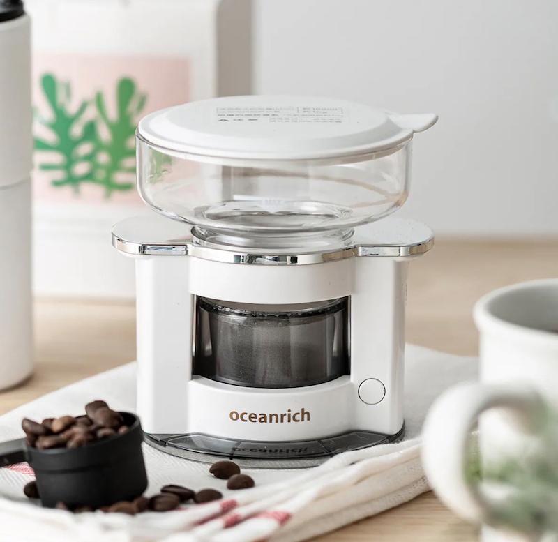 قهوه‌ساز پوراور چرخشی اتوماتیک،کوچک/ Oceanrich S2 Mini