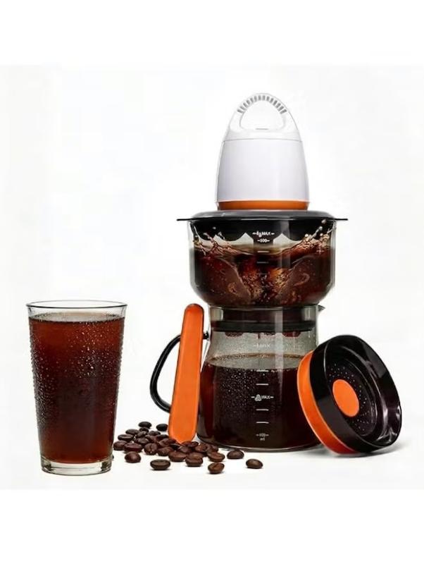 قهوه‌ساز وکیوم FOSA VacBrew Ultimate | دم‌آوری گرم و کلدبرو با ماگ سفری ۵۰۰ میلی‌لیتری