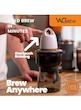 قهوه‌ساز وکیوم FOSA VacBrew Ultimate | دم‌آوری گرم و کلدبرو با ماگ سفری ۵۰۰ میلی‌لیتری