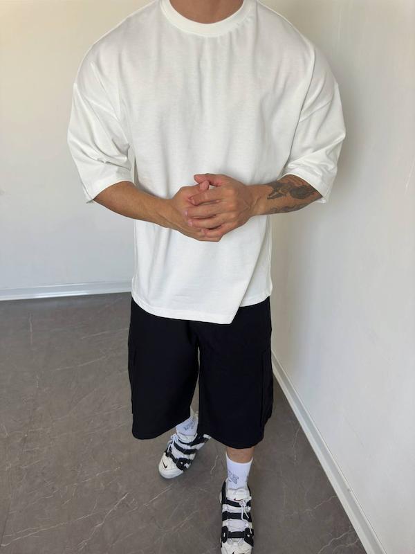 تیشرت بیسیک ساده سفید