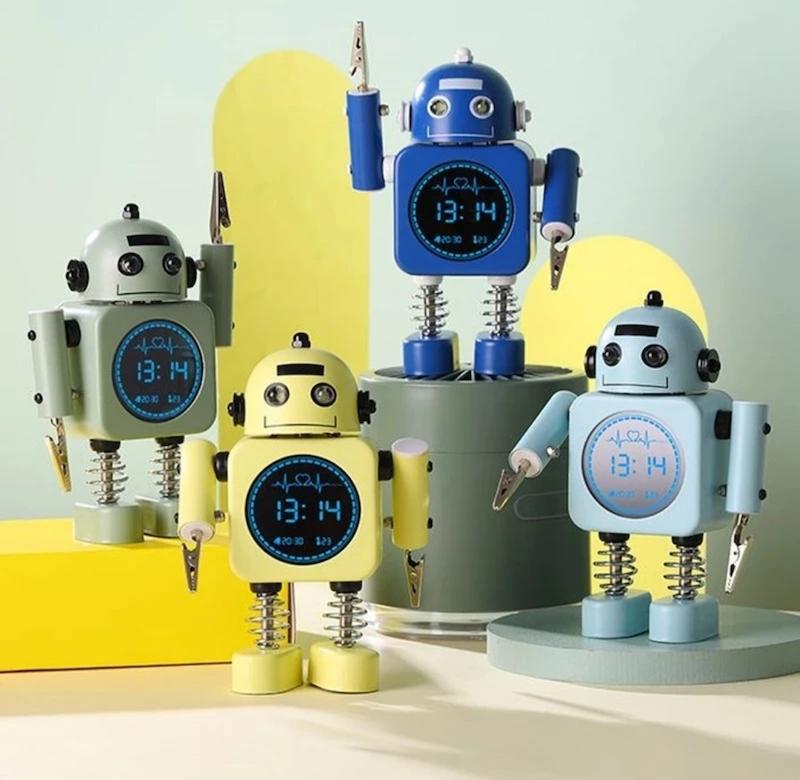 ساعت رومیزی زنگ دار رباطی (بدنه فلزی)