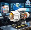 لگو (lego) موتور هواپیما با قابلیت حرکت 