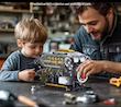 لگو (lego) موتور ۸ سیلندر(V8) با قابلیت حرکت 