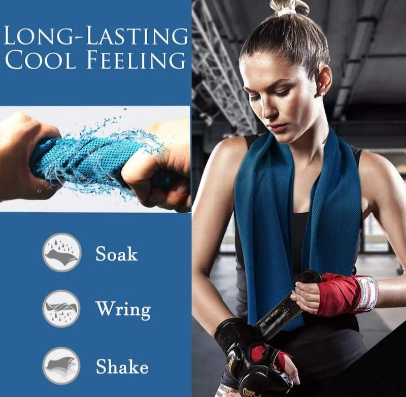 دستمال (حوله) خنک کننده ورزشی