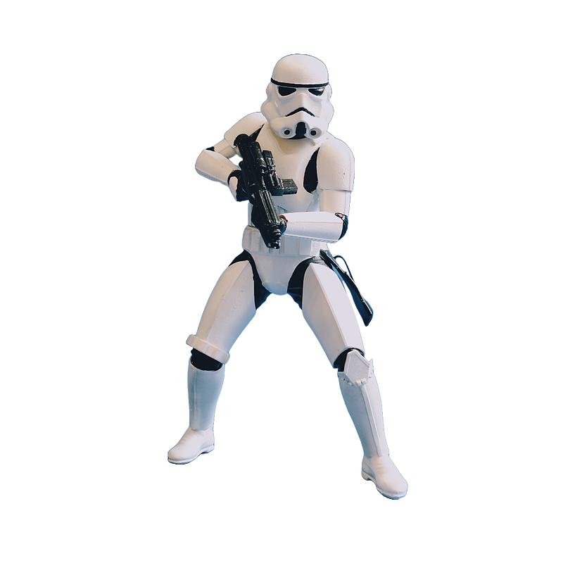 اکشن فیگور استورم تروپر (Storm Trooper) از جنگ ستارگان (Star wars)