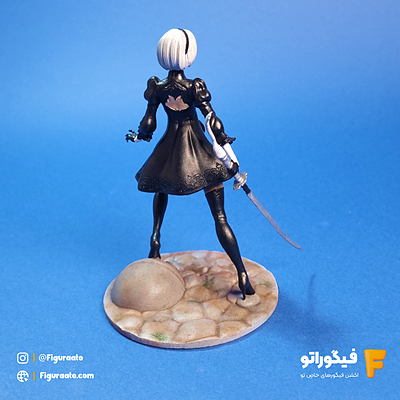 اکشن فیگور 2B از بازی NieR: Automata