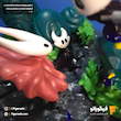 دیوراما و اکشن فیگور بازی هالونایت Hollow Knight و هورنت Hornet