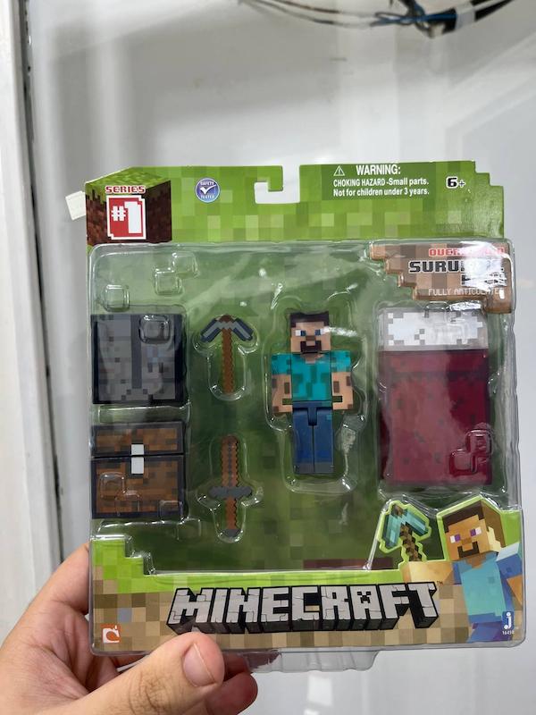 اکشن فیگور استیو ماینکرفت 