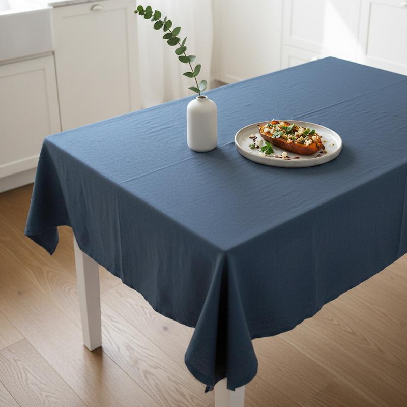 رومیزی، سفره تمام پنبه ضدآب (شمشاد)