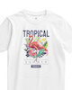 تیشرت طرح Tropical summer 1