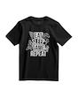 تیشرت طرح EAT SLEEP GAME REPEAT