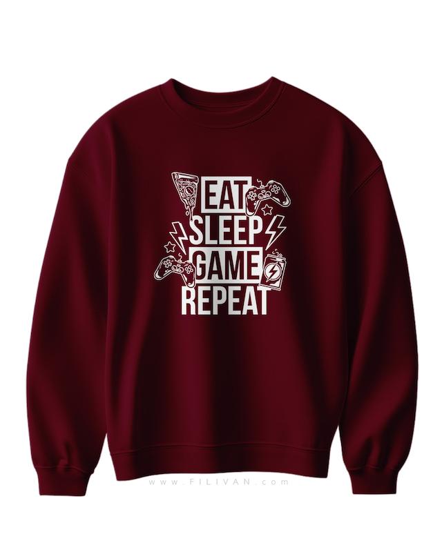 دورس طرح EAT SLEEP GAME REPEAT