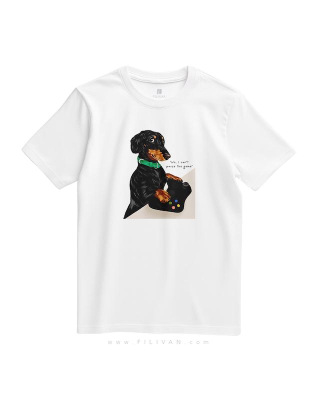 تیشرت طرح DOG player