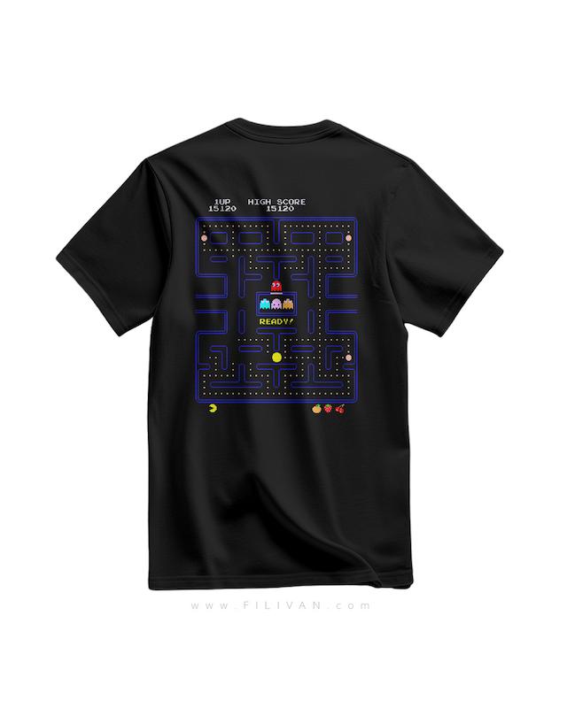 تیشرت طرح PAC MAN (پک من)