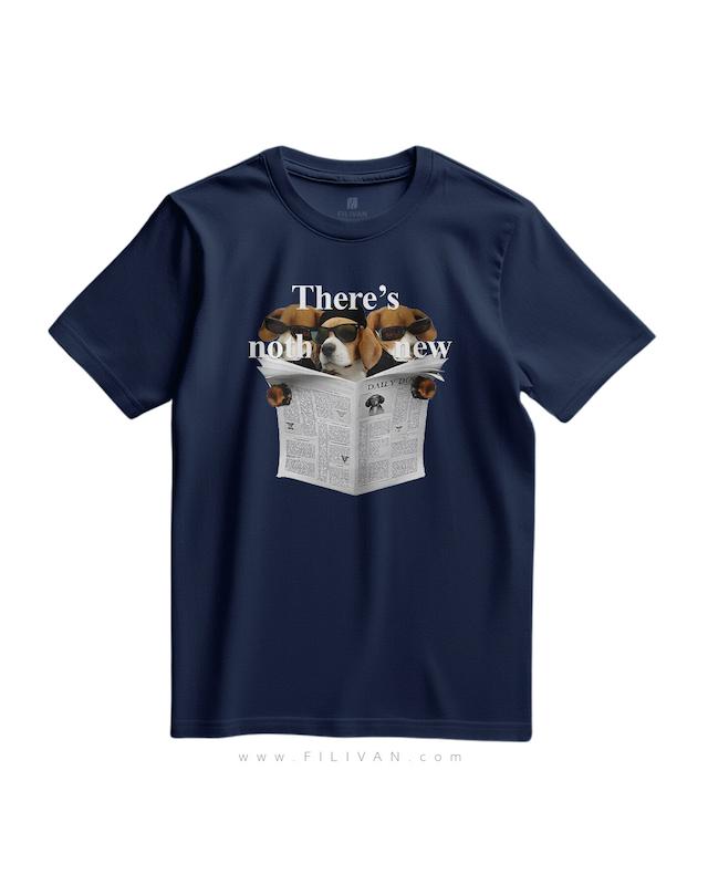 تیشترت طرح No News Dogs (سگ های بی خبر)