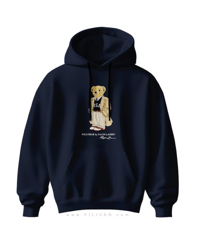 هودی طرح خرس پولو آقا 2 (polo)