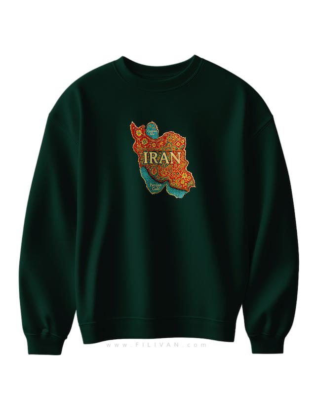 دورس طرح نقشه ایران بر فرش