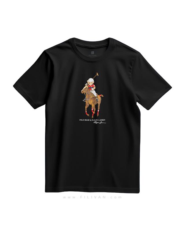 تیشرت طرح خرس پولو اسب سوار (polo)