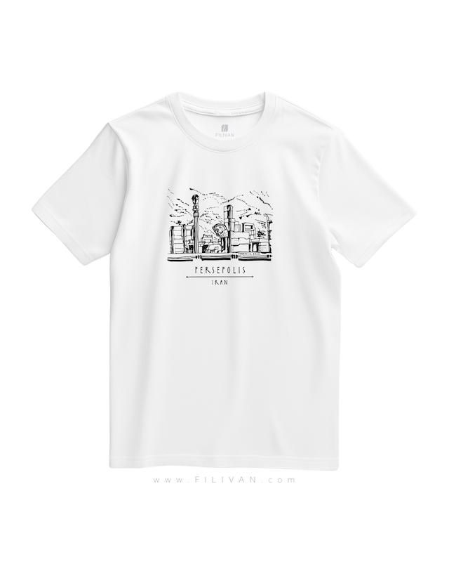 تیشرت طرح تخت جمشید (PERSEPOLIS)