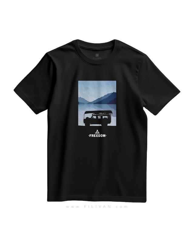 تیشرت طرح freedom 1